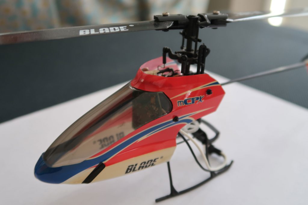 The small Blade mCP X2 looks like a good candidate to finally hover a collective pitch R/C heli