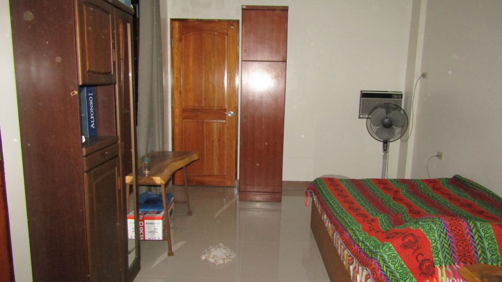 Carol and Arthur's room in the new house where I slept for two nights Carol and Arthur's room in the new house where I slept for two nights