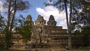 One of the more imposing structures inside the Bayon