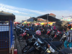 All over Southeast Asia, motorcyles and scooters dominate the road