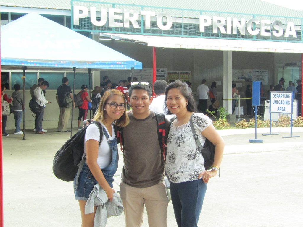 Puerto Princesa's airport may be small but it's busy enough