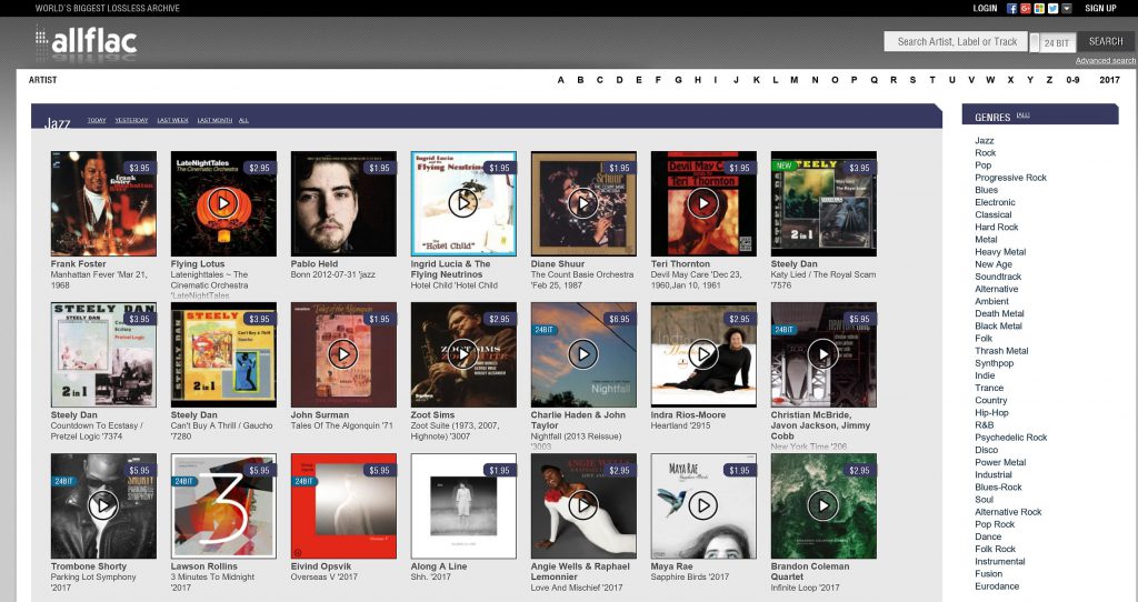 Entire albums cost as little as US$1.95. Look for your favorites here if you can't find them elsewhere!!!