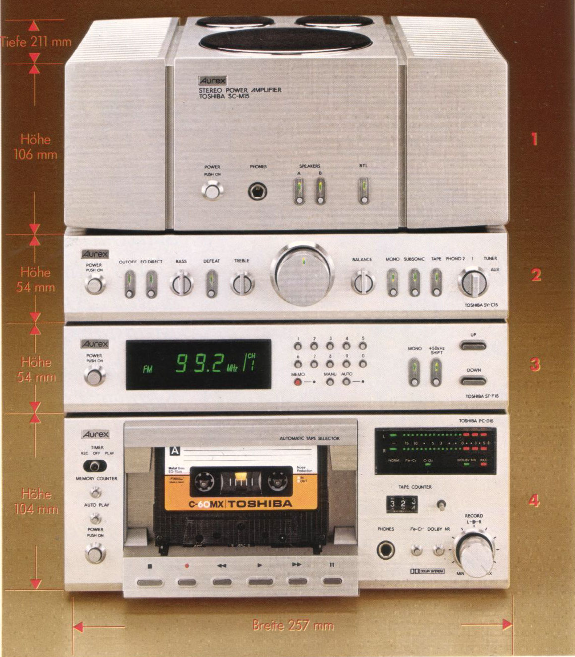 Today, this vintage micro-component system still commands a decent price among collectors!!! Today, this vintage micro-component system still command a decent price among collectors!!!