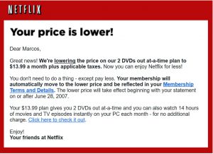 Netflix actually began their streaming service in 2006 for U.S. subscribers. It now offers this service to several countries in the world. Netflix actually began their streaming service in 2006 for U.S. subscribers. It now offers this service to several countries in the world