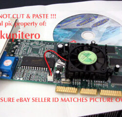 NVIDIA GeForce2 MX-200 3D/2D AGP Graphics Accelerator Card- 32MB