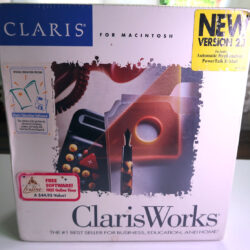 ClarisWorks for Vintage Macintosh (English Version)