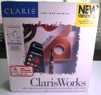 ClarisWorks for Vintage Macintosh (English Version)